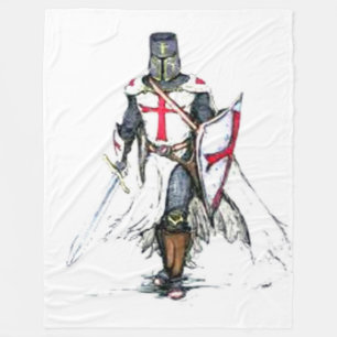 KNIGHTS TEMPLAR FLEECE BLANKET