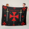 Knights templar Fleece Blanket