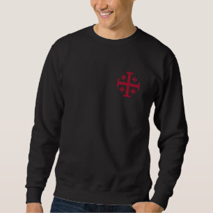 KNIGHT'S TEMPLAR JERUSALEM CROSS KINGDOM OF JERUSA SWEATSHIRT