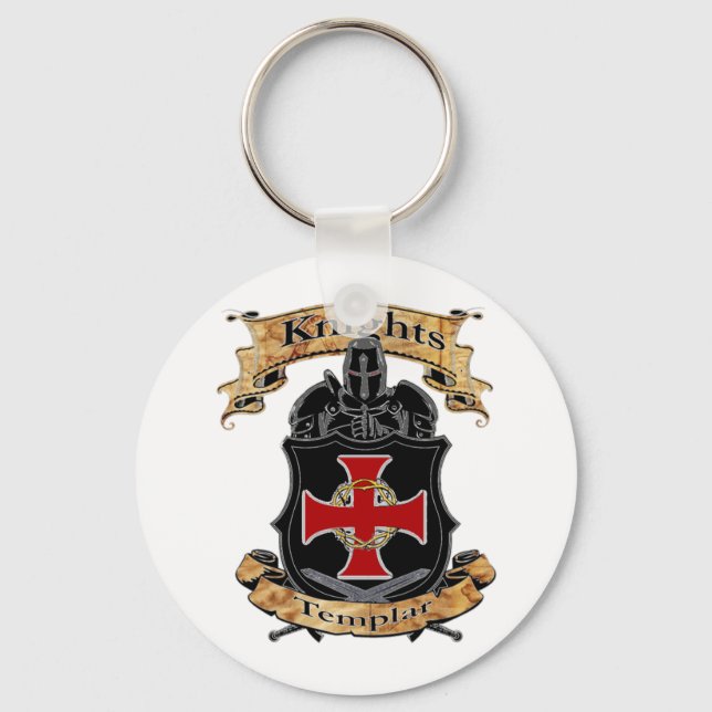 Knights Templar Keychain (Front)