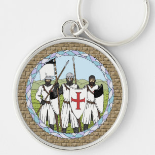 Knights Templar Keychain