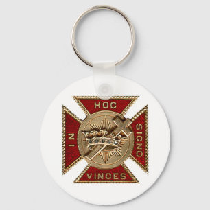 KNIGHTS TEMPLAR KEYCHAIN