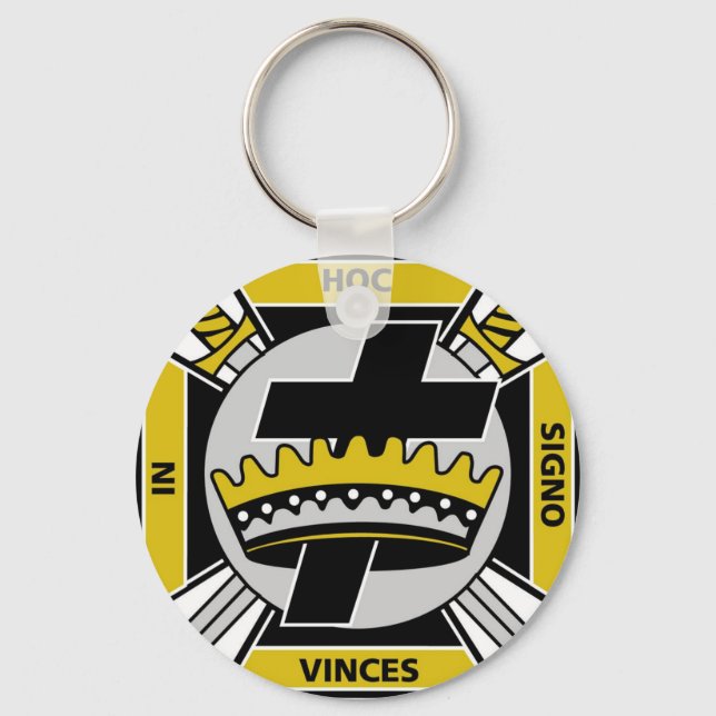 Knights Templar Keychain (Front)