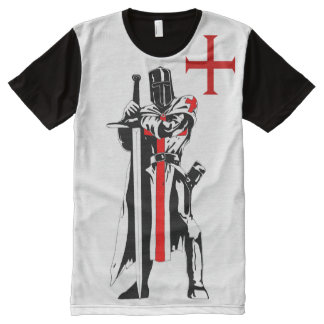 Knights Templar Limited Edition All-Over-Print T-Shirt