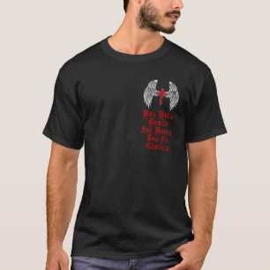 Knights Templar Moral Code. 2 Sided Design. Holy C T-Shirt