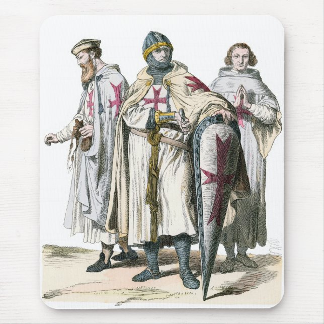 Knights Templar Mouse Pad (Front)