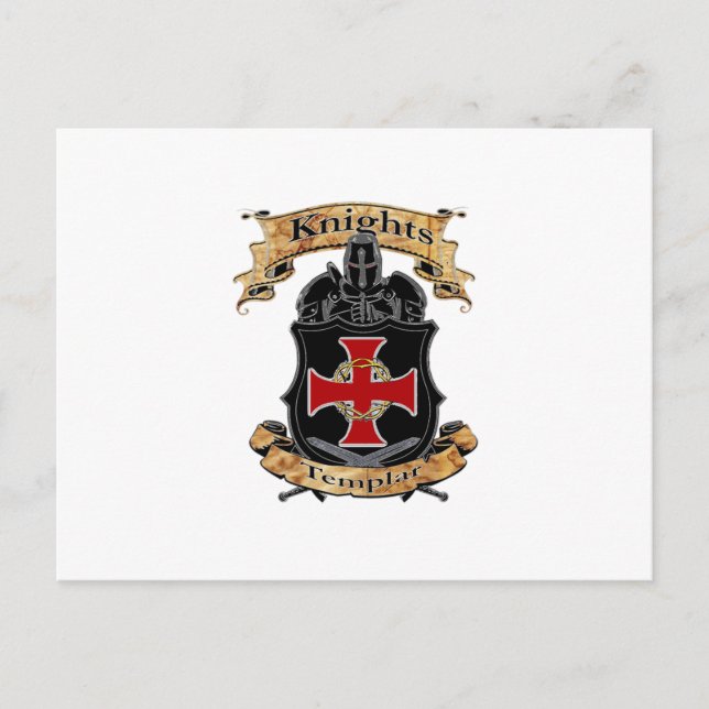 Knights Templar Postcard (Front)