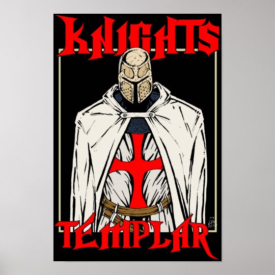 Knights Templar Poster Zazzle.ca