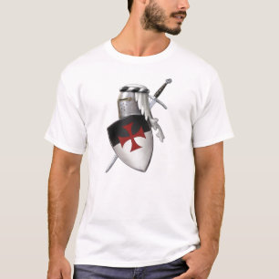 Knights Templar shield T-Shirt