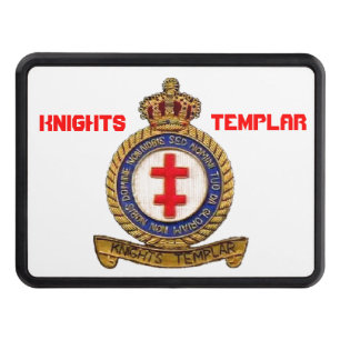 KNIGHTS TEMPLAR TRAILER HITCH COVER