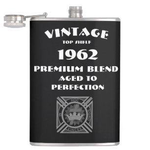 Knight's Templars Birthday  Hip Flask