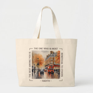 Knightsbridge Rainy Day Hadith Tote Bag