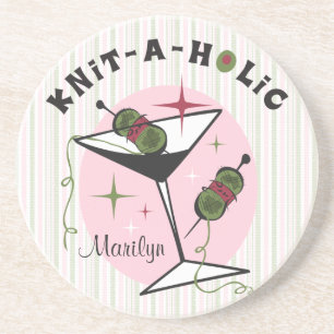 Knit-A-Holic Coaster