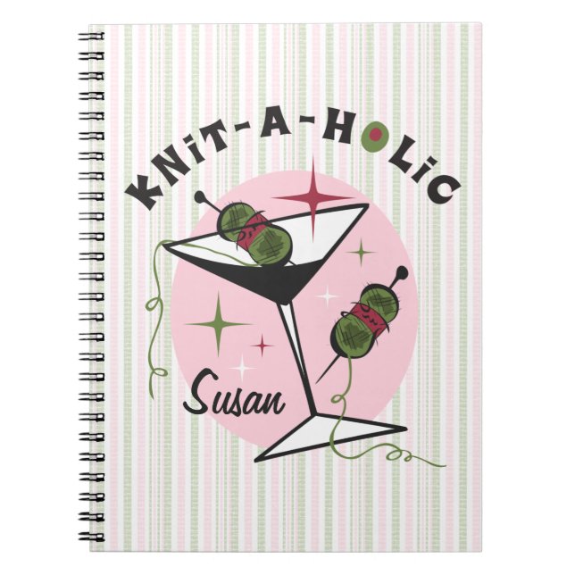 Knit-A-Holic Notebook (Front)