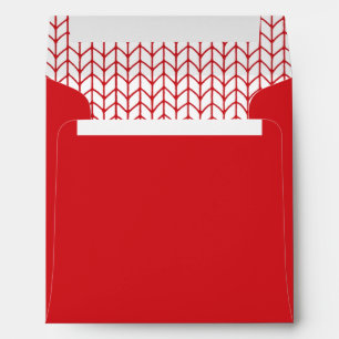 KNIT DE LIGNE ROUGE 5.25 Enveloppe Carré / Rouge