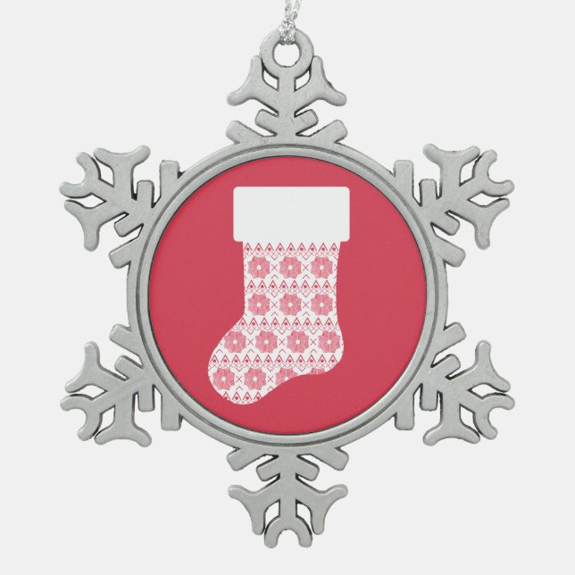 Knit d'hiver Ornement de Noël (Devant)