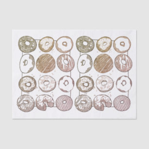 KNIT DOZEN DONUTS Tissue Paper