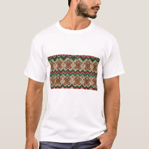 Knit Gingerbread Man Christmas Pattern T-Shirt