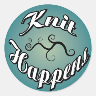 Knit Happens Stickers