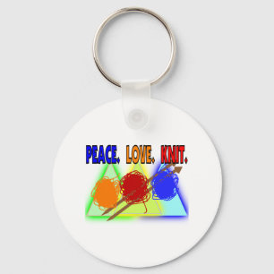 Knit Lovers Gifts Keychain