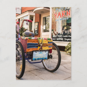 Knit One, Purl Two Postcard
