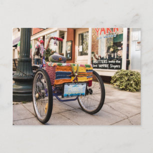 Knit One, Purl Two Postcard