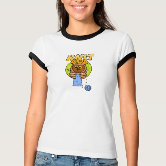 knit owl T-Shirt