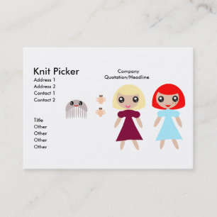 Knit Picker Business Card