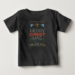 Knit Religious Christian Ugly Christmas Sweater
