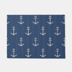 Knit Sea Anchor Doormat