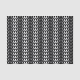 Knit Stitch Yarn Texture Crafts Black Tissue Paper
