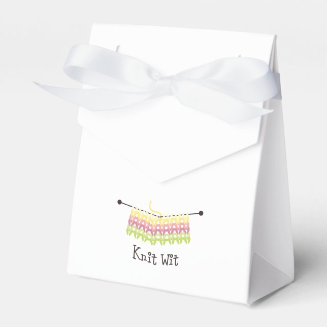 Knit wit favor box (Front Side)