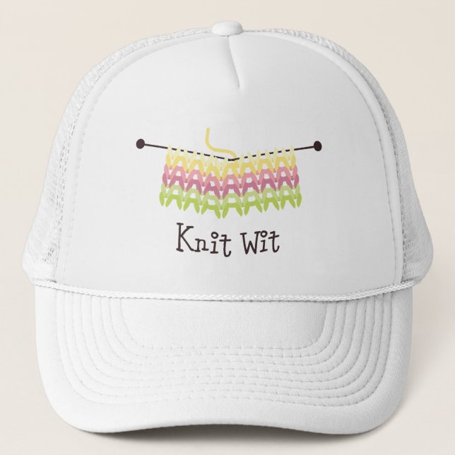Knit wit trucker hat (Front)