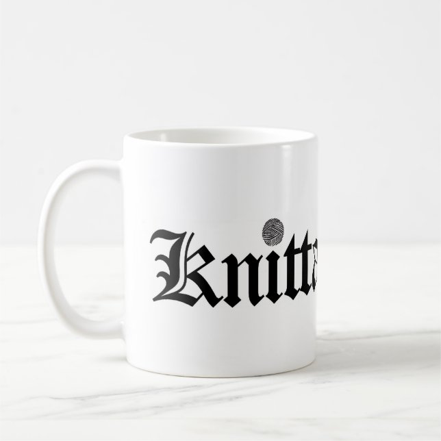 Knitta tasse des 4 vies (Gauche)