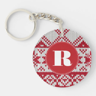 Knitted  Christmas Keychain