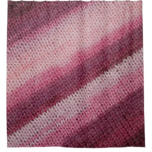 Knitted fabric texture, purple-pink abstract.