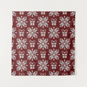 Knitted Gifts: Vintage Winter Pattern. Tapestry