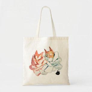 Knitted Kitties Tote Bag