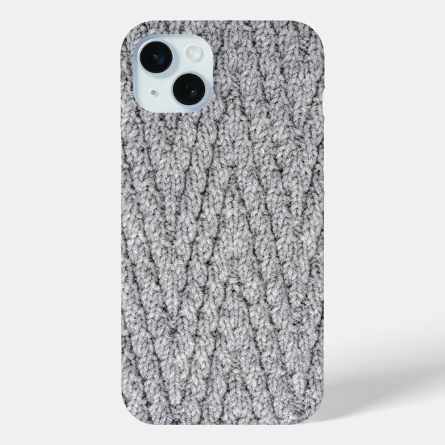 knitted pattern texture Case-Mate iPhone case (Back)