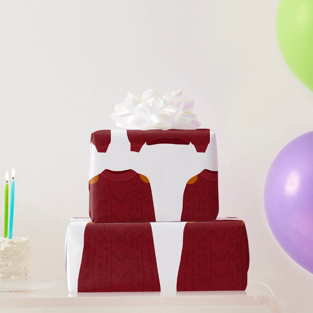 Knitted Sweater Wrapping Paper (Creator Uploaded)