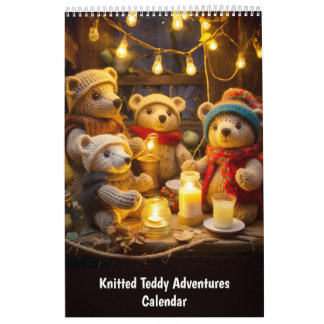 Knitted Teddy Adventures – Calendar