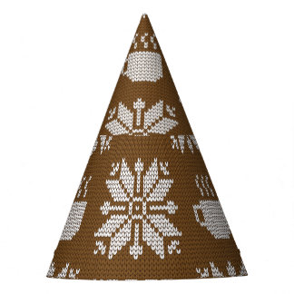 Knitted Winter: Decorative Tea Cups Party Hat