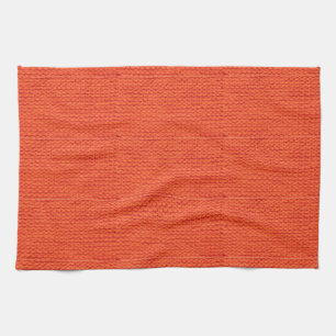 Knitted wool pattern kitchen towel