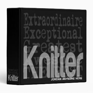 Knitter Extraordinaire CUSTOM Binder