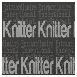 Knitter Extraordinaire Fabric