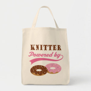 Knitter Funny Gift Tote Bag