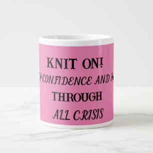 Knitters tasse de café