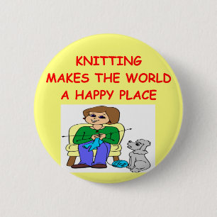 knitting 2 inch round button