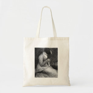 Knitting by Georges Seurat Tote Bag