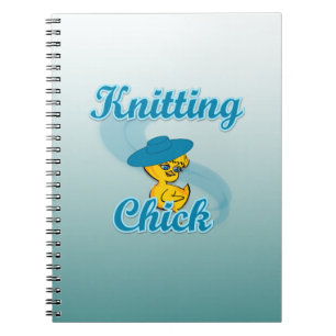 Knitting Chick #3 Notebook
